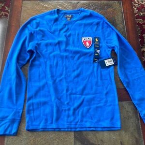 Blue Polo Ralph Lauren crew neck